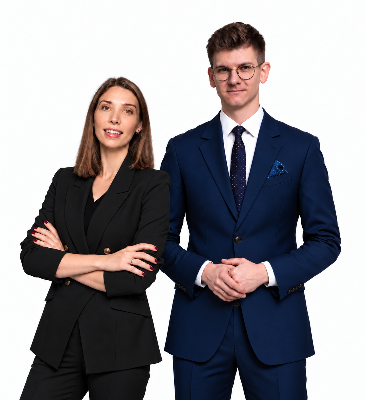 Justyna Węglińska i Konrad Węgliński